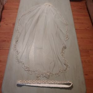 Wedding belt and veil